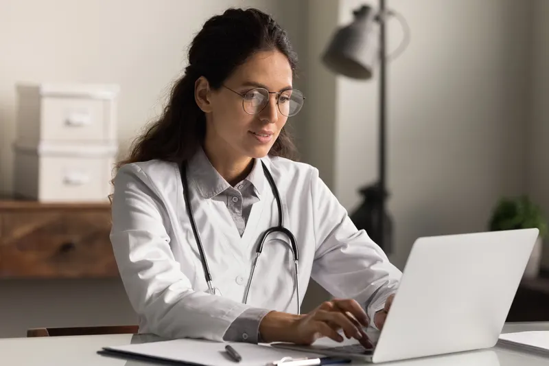 Clinician discussing a personalised plan