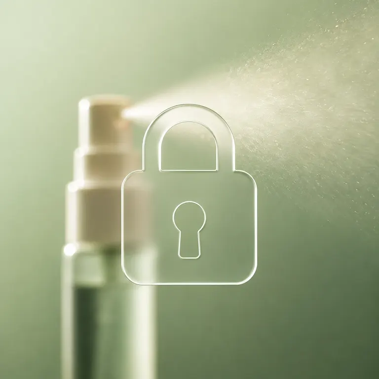 Health products protected by a padlock